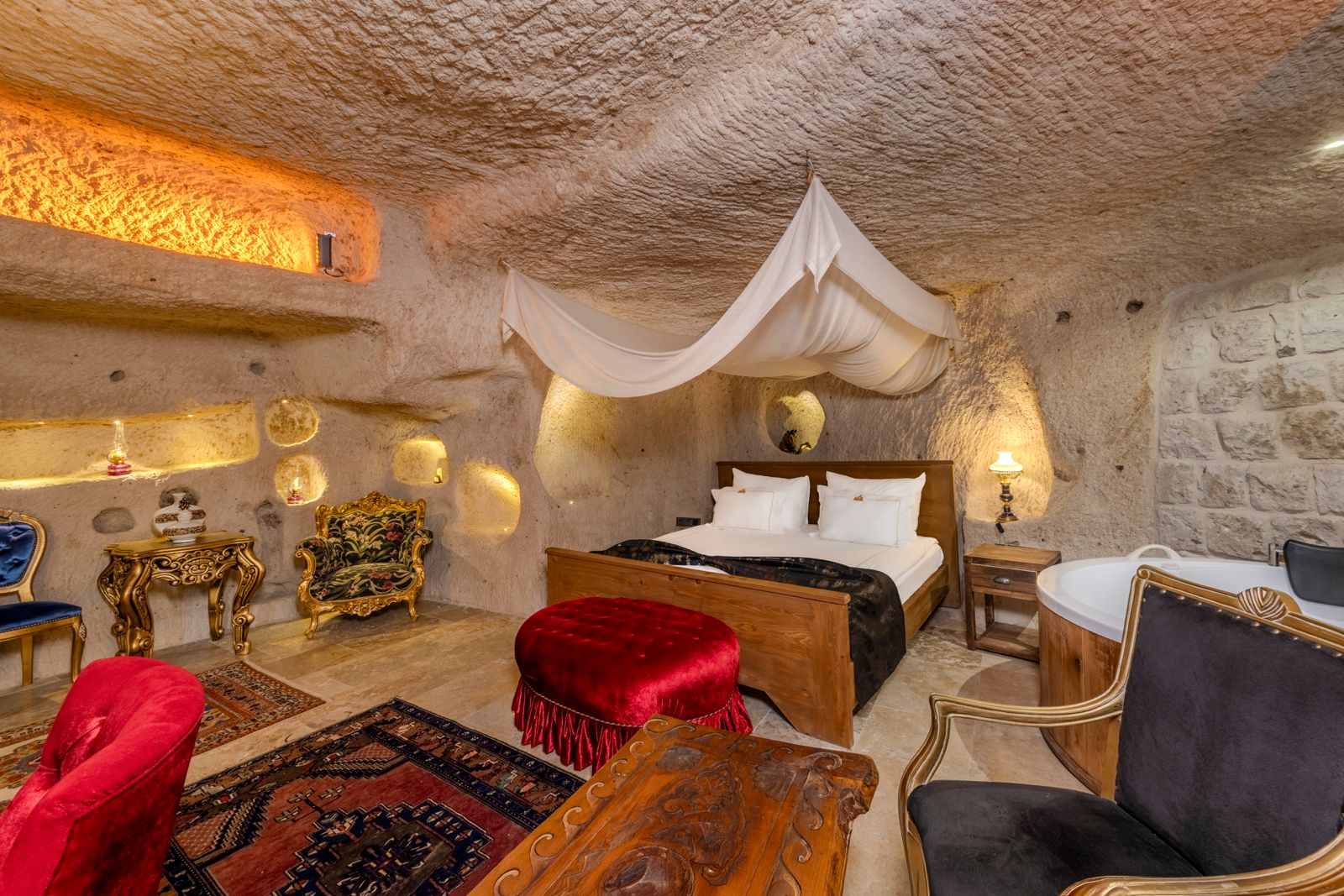 Patina Cappadocia King Cave Suite with Jacuzzi and View